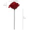 50-Pack: Burgundy Rose Picks, 8&#x22; Stems, 3&#x22; Wide by Floral Home&#xAE;